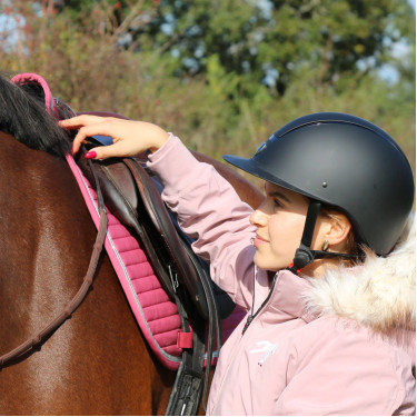 Almohadilla de montar Rider Harcour Karembar Colorete Rosa Almohadilla de montar Rider Harcour Karembar Colorete Rosa