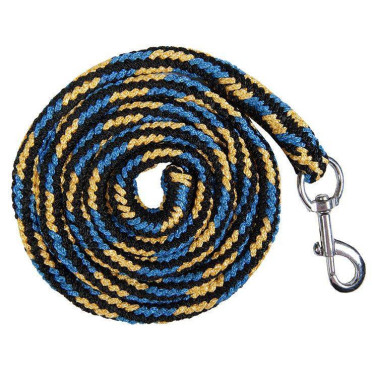 Cuerda de adiestramiento trenzada con mosquetón HKM Cuerda de adiestramiento trenzada con mosquetón HKM