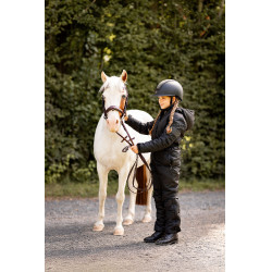 Mono acolchado para niño Horze Annica Negro caviar Mono acolchado para niño Horze Annica Negro caviar