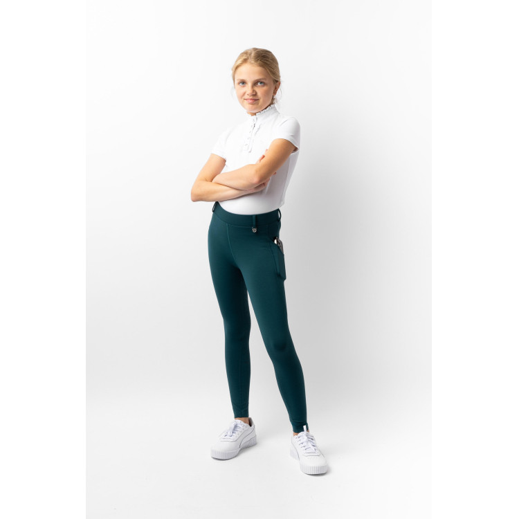 Leggings térmicos para niños Horze Dea con agarre completo Leggings térmicos para niños Horze Dea con agarre completo