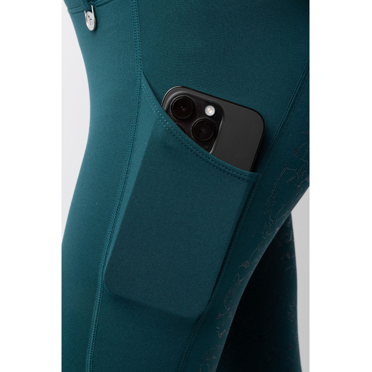 Leggings térmicos para niños Horze Dea con agarre completo Leggings térmicos para niños Horze Dea con agarre completo