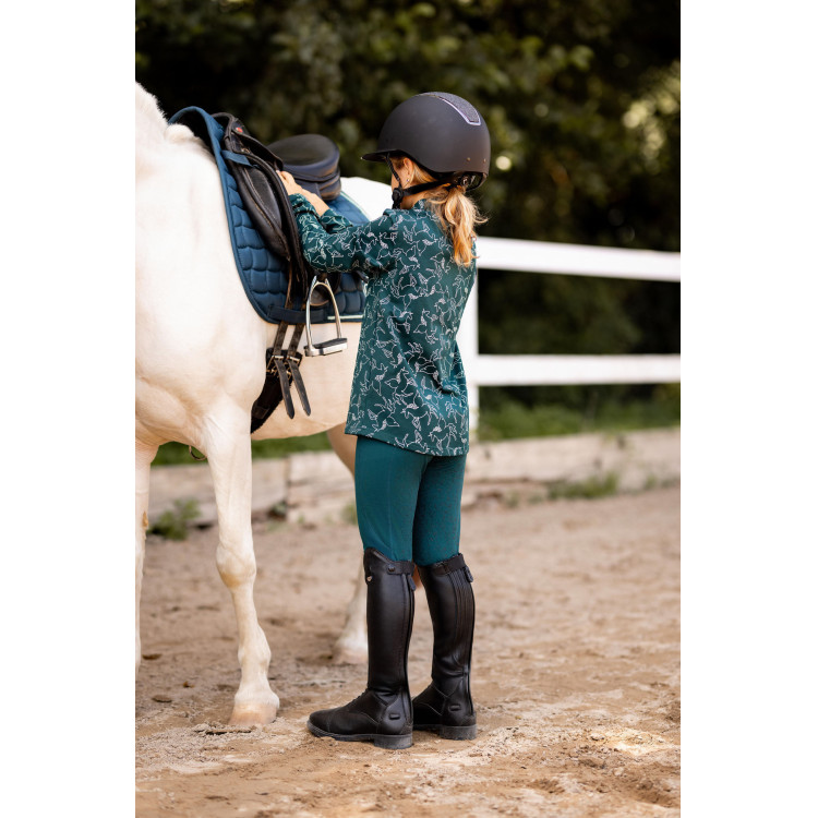 Leggings térmicos para niños Horze Dea con agarre completo Leggings térmicos para niños Horze Dea con agarre completo
