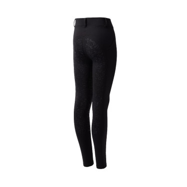 Leggings térmicos para niños Horze Dea con agarre completo Negro caviar Leggings térmicos para niños Horze Dea con agarre completo Negro caviar