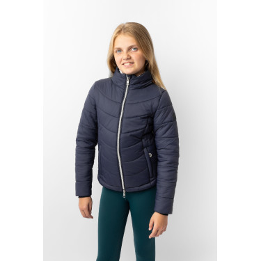 Chaqueta de equitación acolchada para niños Horze Astrid Chaqueta de equitación acolchada para niños Horze Astrid