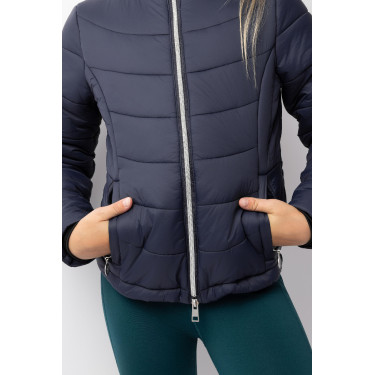 Chaqueta de equitación acolchada para niños Horze Astrid Chaqueta de equitación acolchada para niños Horze Astrid