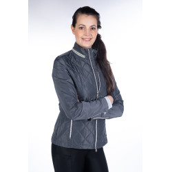 Chaqueta acolchada Limoni HKM mujer Grafito Gris