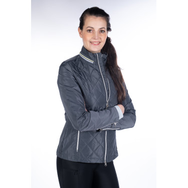 Chaqueta acolchada Limoni HKM mujer Grafito Gris