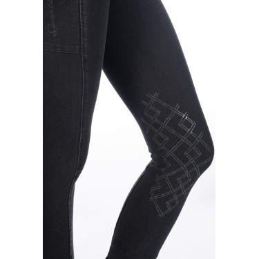 Pantalón mujer Harbour Island Denim con rodilleras de silicona HKM Pantalón mujer Harbour Island Denim con rodilleras de silicona HKM