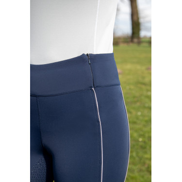 Legging Equilibrio Style con fondo integral de silicona HKM Azul oscuro Legging Equilibrio Style con fondo integral de silicona HKM Azul oscuro