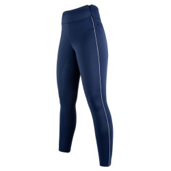 Legging Equilibrio Style con fondo integral de silicona HKM Azul oscuro Legging Equilibrio Style con fondo integral de silicona HKM Azul oscuro