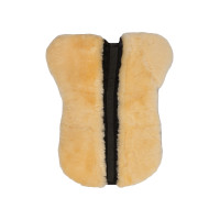 Amortiguador de borrego auténtico Comfort HKM Natural Marrón