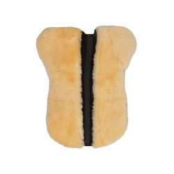 Amortiguador de borrego auténtico Comfort HKM Natural Marrón