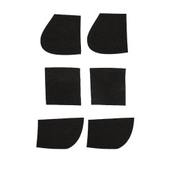 Amortiguador de borrego auténtico Comfort HKM Natural Marrón