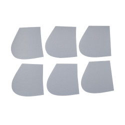 Amortiguador de borrego auténtico Comfort HKM Natural Marrón