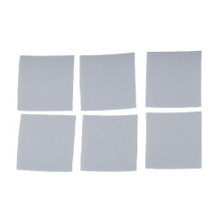 Amortiguador de borrego auténtico Comfort HKM Natural Marrón