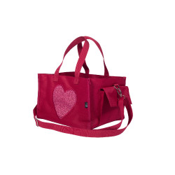 Bolsa de transporte Cuddle Pony HKM Roja Rojo