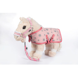 Conjunto Star Cuddle Pony HKM Rosa estrellas