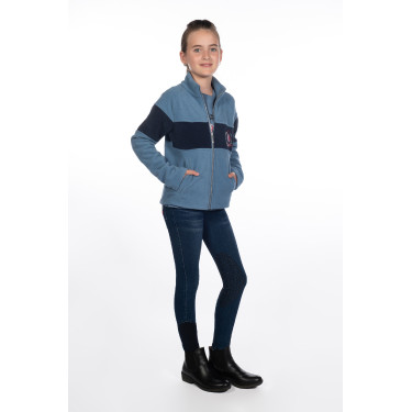 Pantalón infantil Aymee Denim con rodilleras de silicona HKM Pantalón infantil Aymee Denim con rodilleras de silicona HKM