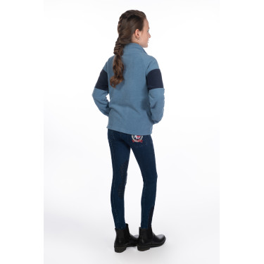 Pantalón infantil Aymee Denim con rodilleras de silicona HKM Pantalón infantil Aymee Denim con rodilleras de silicona HKM