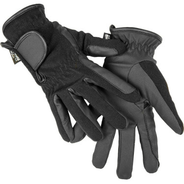 Guantes de invierno de cuero sintético HKM Guantes de invierno de cuero sintético HKM