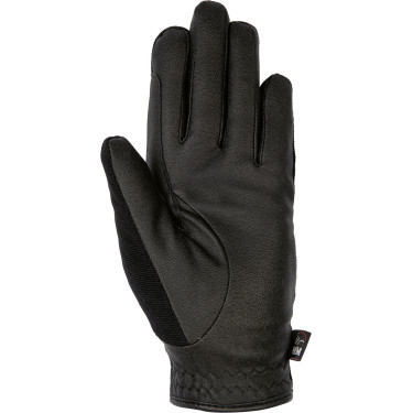 Guantes de invierno de cuero sintético HKM Guantes de invierno de cuero sintético HKM