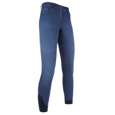 Pantalón Summer Denim Easy fondo 3/4 en silicona HKM Pantalón Summer Denim Easy fondo 3/4 en silicona HKM