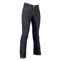Pantalón Jodhpur Miss Blink culera integral Alos HKM Vaqueros azules / azul oscuro Pantalón Jodhpur Miss Blink culera integral Alos HKM Vaqueros azules / azul oscuro
