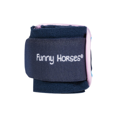 Bandas de polo Funny Horses Hearts HKM Bandas de polo Funny Horses Hearts HKM