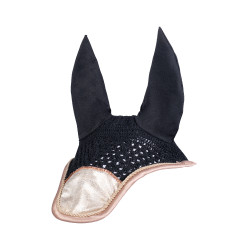 Capucha antimoscas Rosegold Glitter Style HKM Capucha antimoscas Rosegold Glitter Style HKM