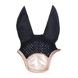 Capucha antimoscas Rosegold Glitter Style HKM Capucha antimoscas Rosegold Glitter Style HKM