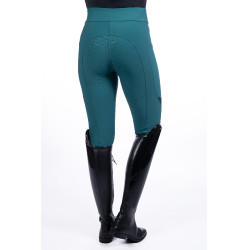 Legging Port Royal asiento completo de silicona HKM Aceite Azul