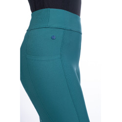 Legging Port Royal asiento completo de silicona HKM Aceite Azul