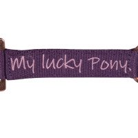 Cabezada Alva HKM Lila Azul