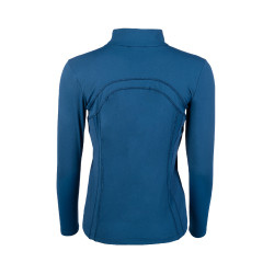 Polo de manga larga Port Royal HKM Azul oscuro Polo de manga larga Port Royal HKM Azul oscuro