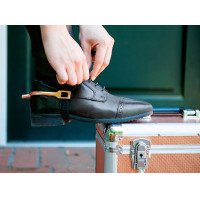 Espuelas HKM Space mujer Oro rosa Negro