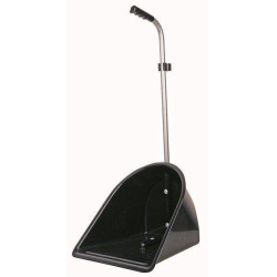 Pala y rastrillo para estiércol HKM Negro