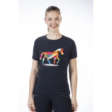 Camiseta Caballo Colorido HKM Camiseta Caballo Colorido HKM