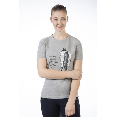 Camiseta Horses leaves Hoofprints HKM Camiseta Horses leaves Hoofprints HKM