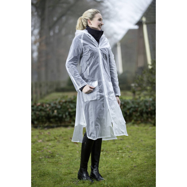 Impermeable transparente con abertura en la espalda HKM Impermeable transparente con abertura en la espalda HKM