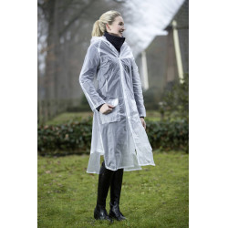 Impermeable transparente con abertura en la espalda HKM Impermeable transparente con abertura en la espalda HKM