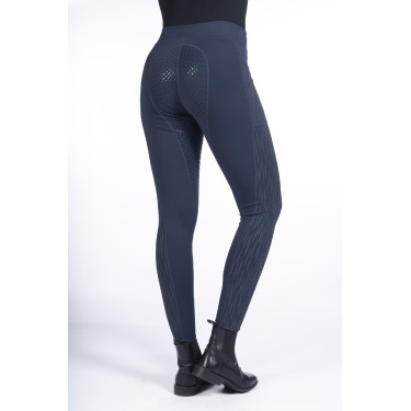Legging Flow Reflectante con asiento completo de silicona HKM Legging Flow Reflectante con asiento completo de silicona HKM