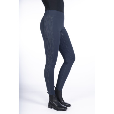 Legging Flow Reflectante con asiento completo de silicona HKM Legging Flow Reflectante con asiento completo de silicona HKM