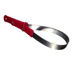 Cuchillo de acero inoxidable para esquilar, hoja lisa/dentada Cuchillo de acero inoxidable para esquilar, hoja lisa/dentada