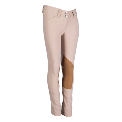 Pantalón Jodhpur Hunter Kids II con refuerzos de Alos HKM Natural oscuro Beige Pantalón Jodhpur Hunter Kids II con refuerzos de Alos HKM Natural oscuro Beige