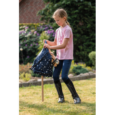 Bolsa de transporte Hobby Horsing HKM Azul marino estrellas
