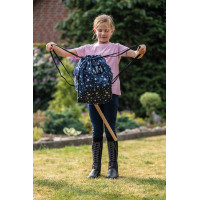 Bolsa de transporte Hobby Horsing HKM Azul marino estrellas