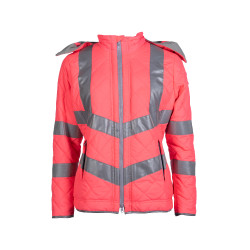 Chaqueta para mujer Reflective HKM Rosa neón