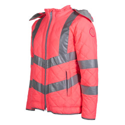 Chaqueta para mujer Reflective HKM Rosa neón