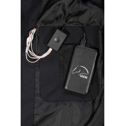 Abrigo Honey HKM Negro