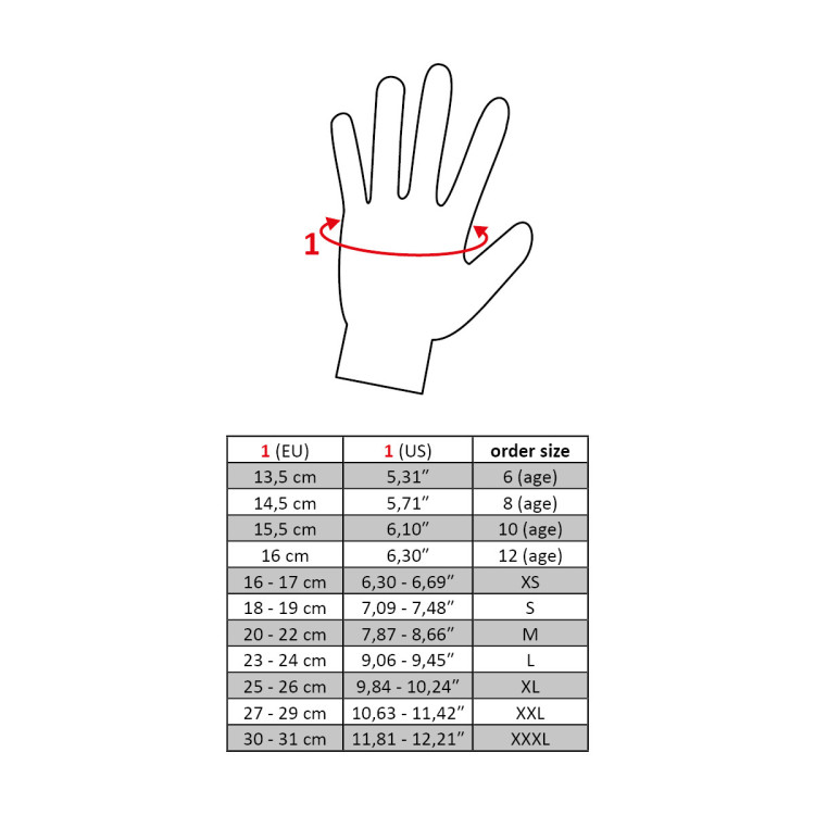 Guantes de algodón HKM Guantes de algodón HKM